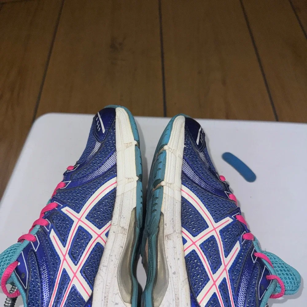 Asics Gel-Exalt Womens Running Shoes Blue Pink Turquoise T379N DuoMax 6.5